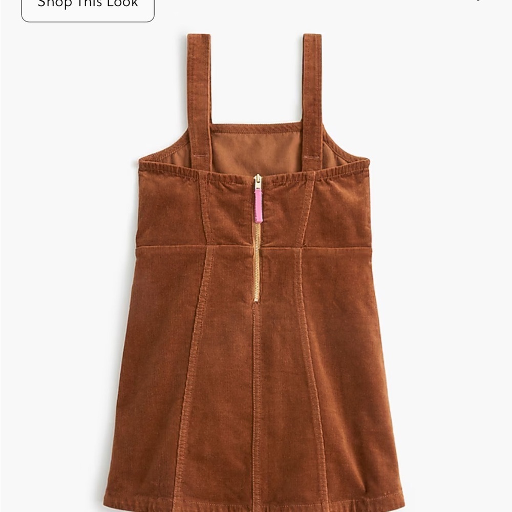 Crewcuts Brown Corduroy Kids Overalls - Picture 2 of 8